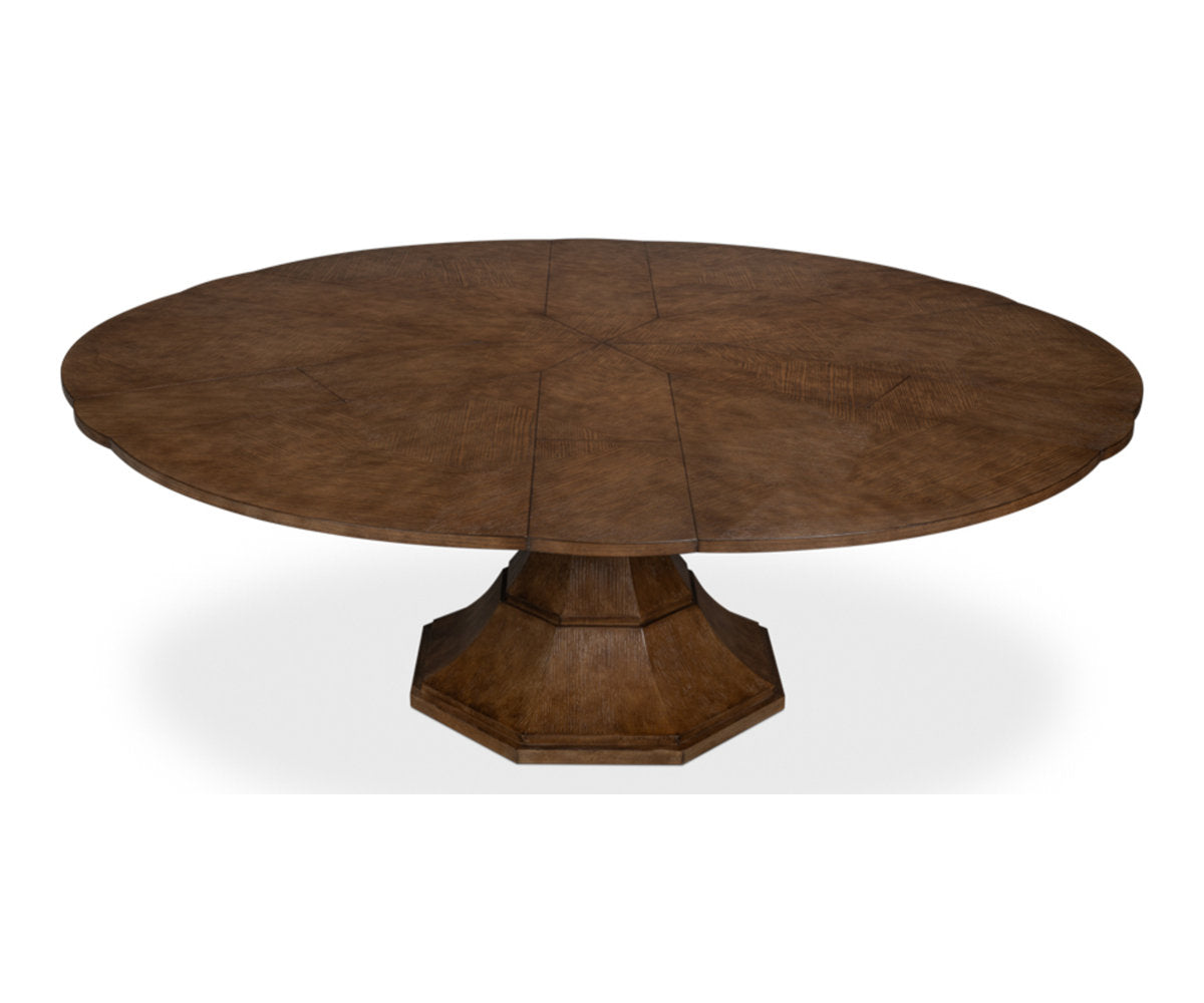 Giselle Round Solid Oak Dining Table