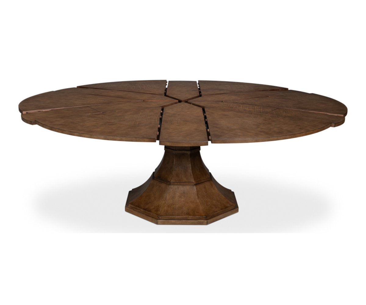 Giselle Round Solid Oak Dining Table