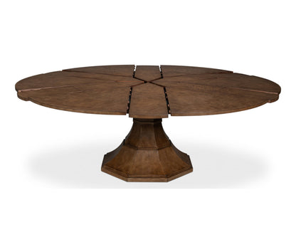 Giselle Round Solid Oak Dining Table