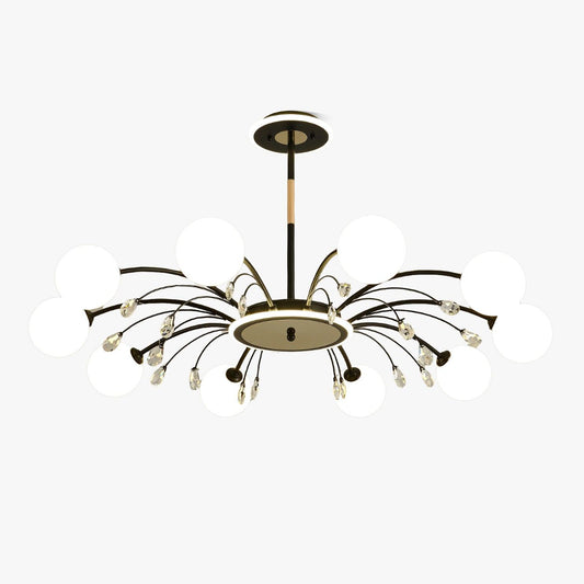 Glamorous Glass Raindrop Chandeliers