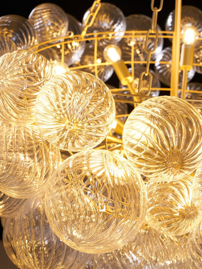 Glass Ball Bubbles Chandelier