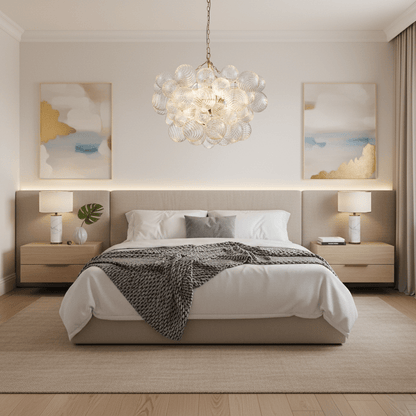 Glass Ball Bubbles Chandelier