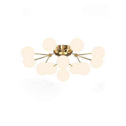 Glass Balls Cluster Ceiling Lamp