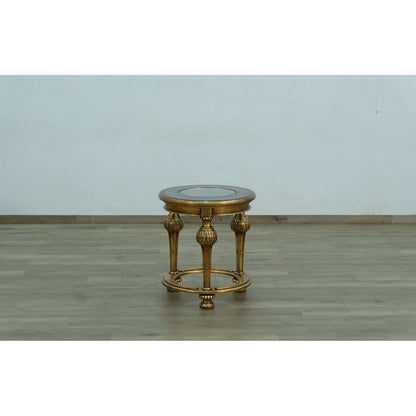 Glass End Table