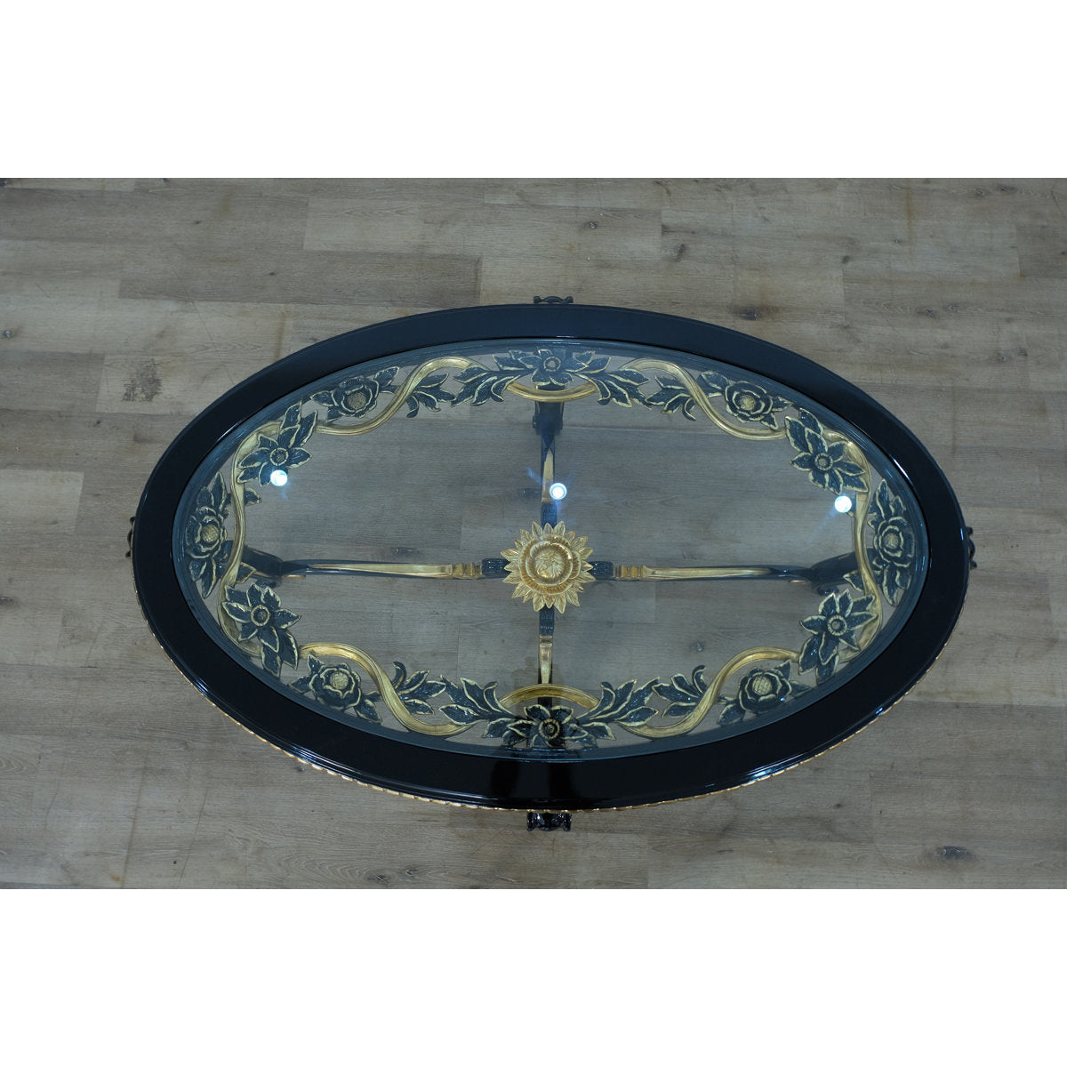 Glass End Table