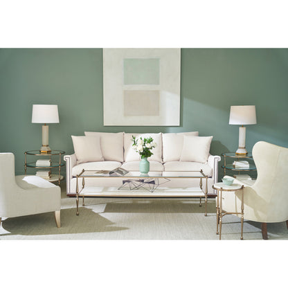Glass End Table