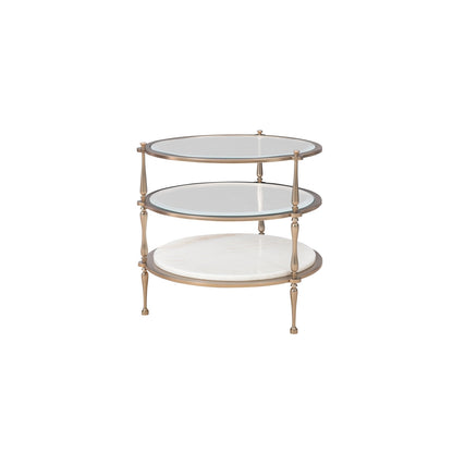 Glass End Table