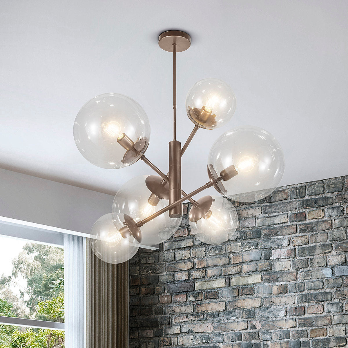 Global 6 - Light Chandelier