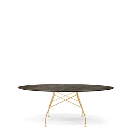 Glossy Oval Dining Table