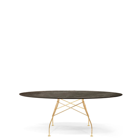 Glossy Oval Dining Table