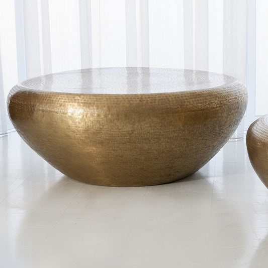 Goa Cocktail Table-Antique Brass