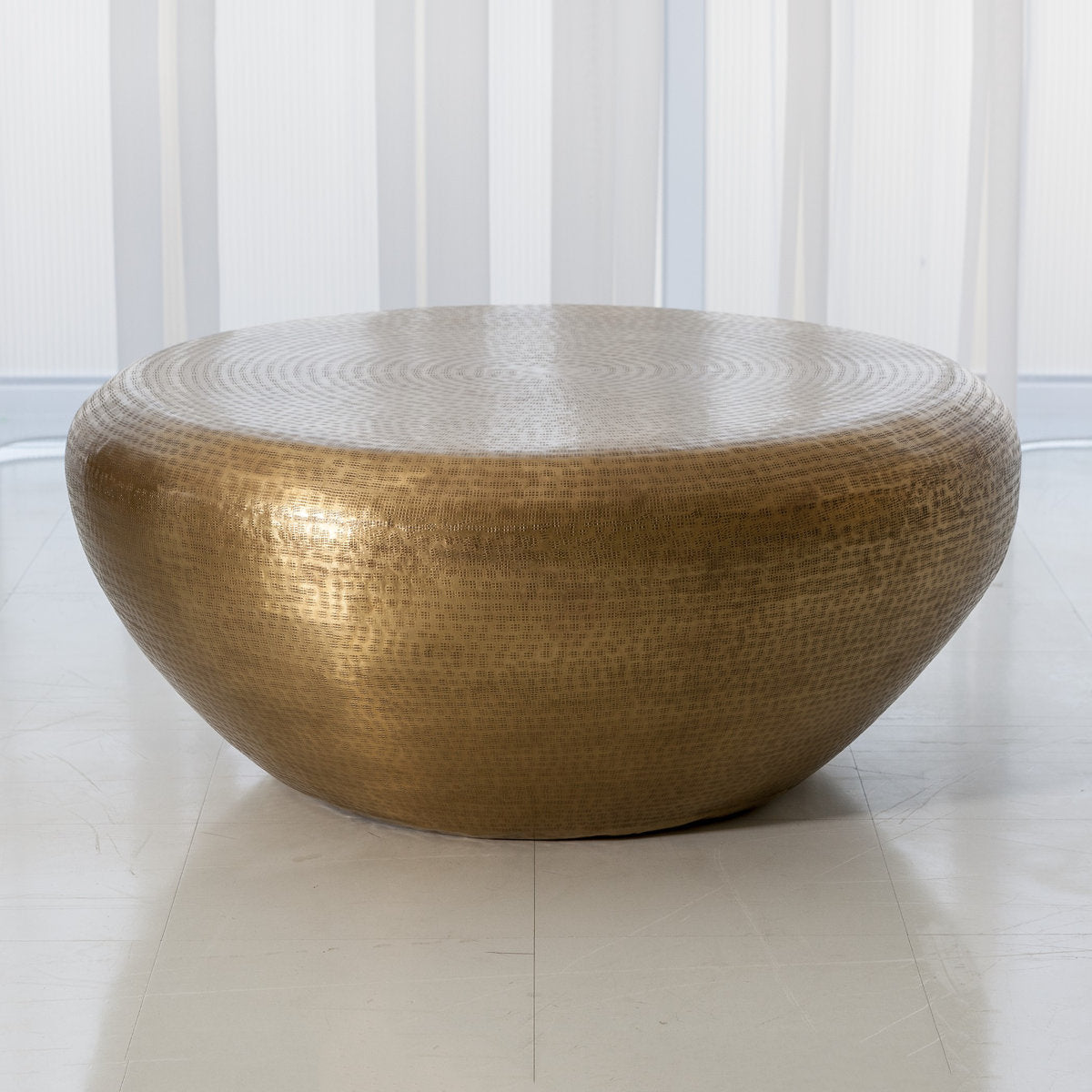 Goa Cocktail Table-Antique Brass