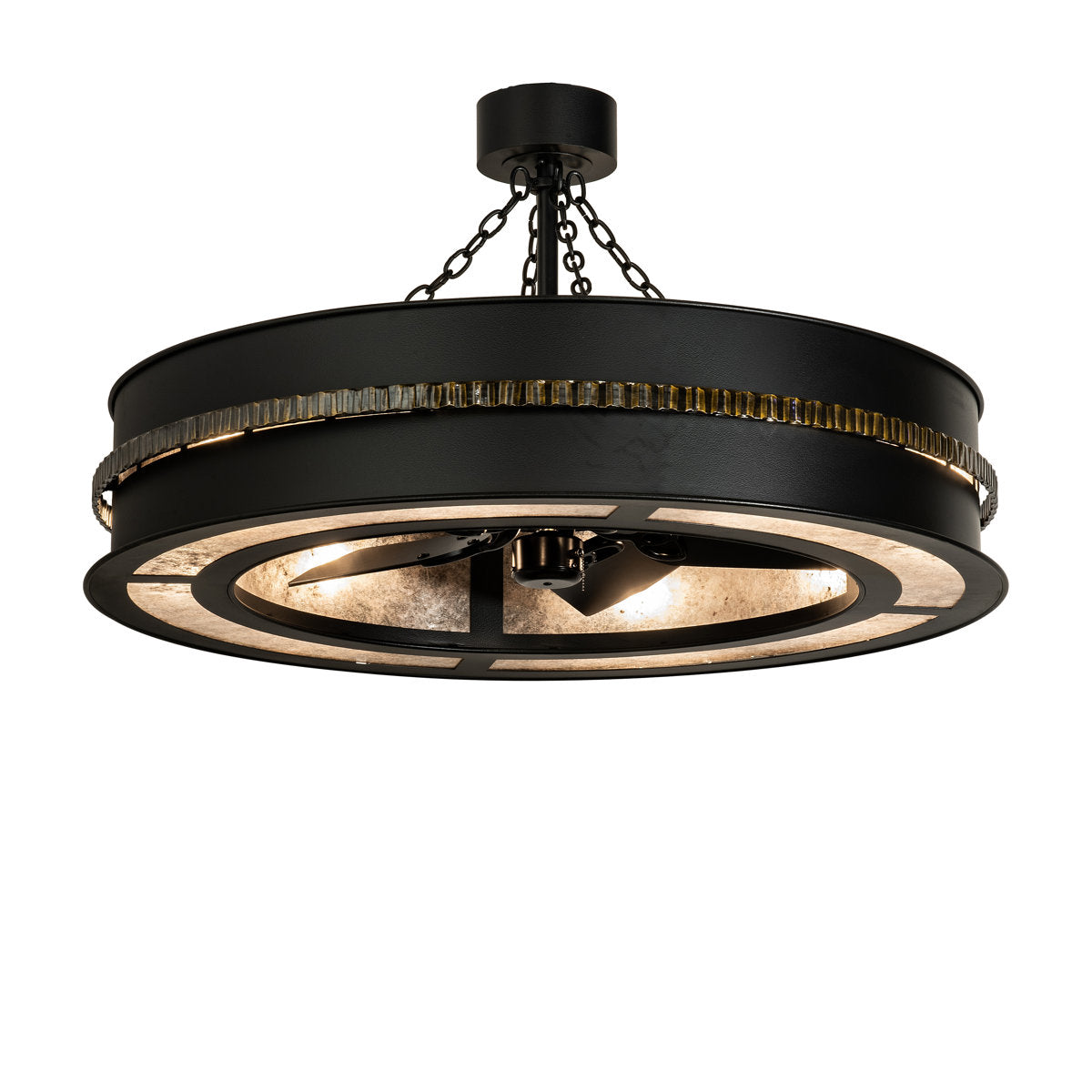 Golden Forge 8 - Light Chandelier