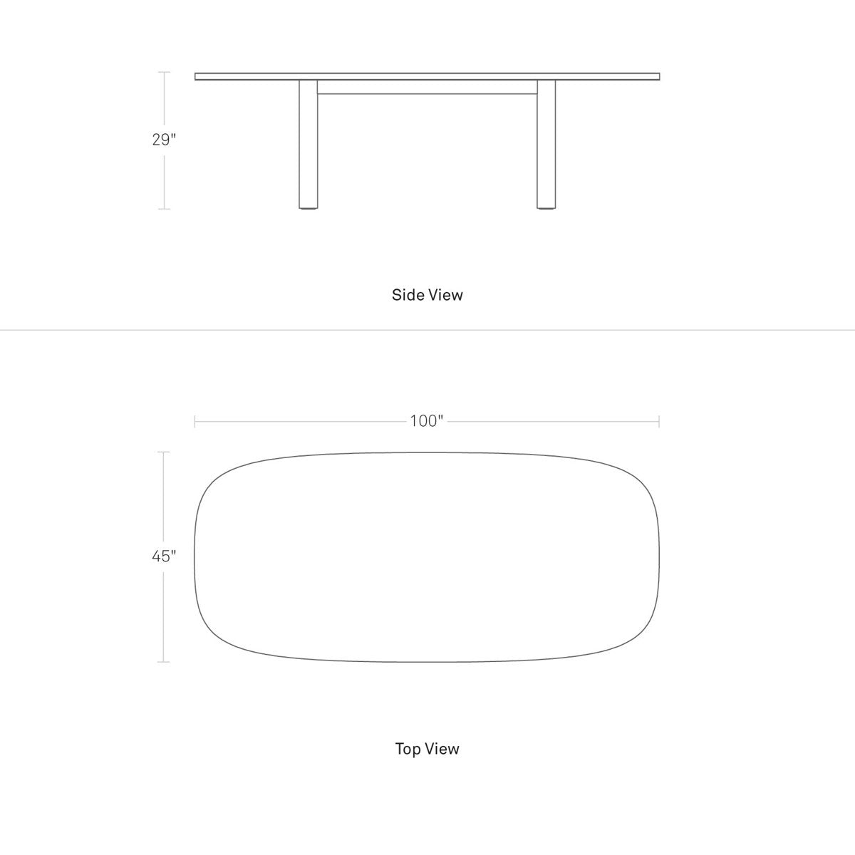 Good Times Oval Solid Oak Dining Table