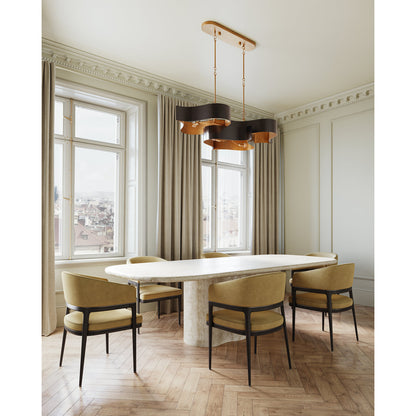 Grand Lotus 6 - Light Chandelier