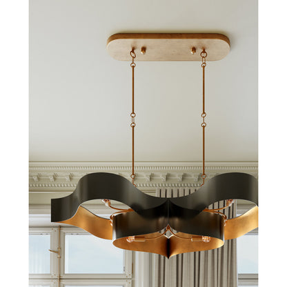 Grand Lotus 6 - Light Chandelier
