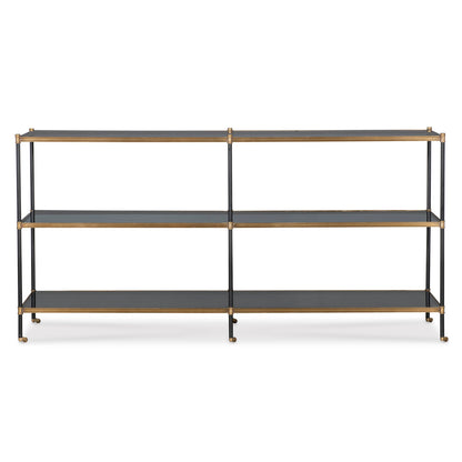 Grand Tour 64'' W Glass Console Table