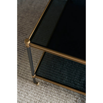 Grand Tour Glass Cocktail Table