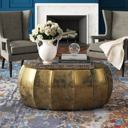 Grand Tour Stone Cocktail Table