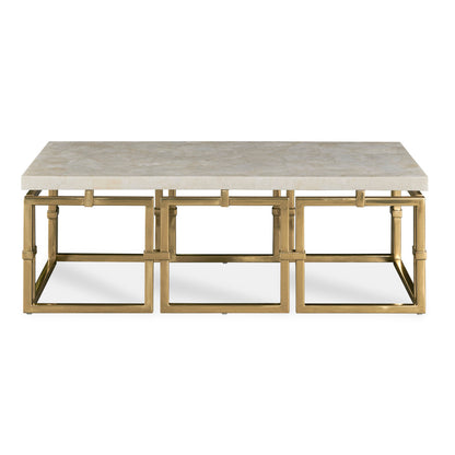Grand Tour Stone Cocktail Table