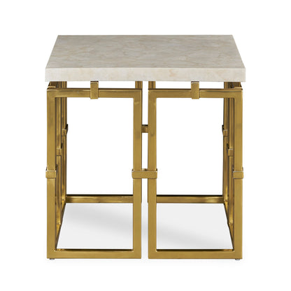 Grand Tour Stone End Table
