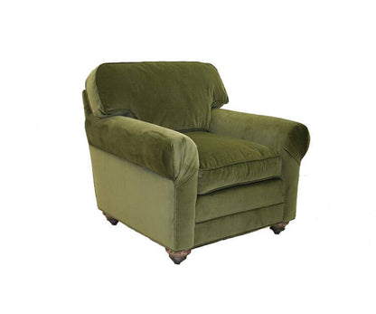 Grandma Sisk's Armchair Chair with Ottoman