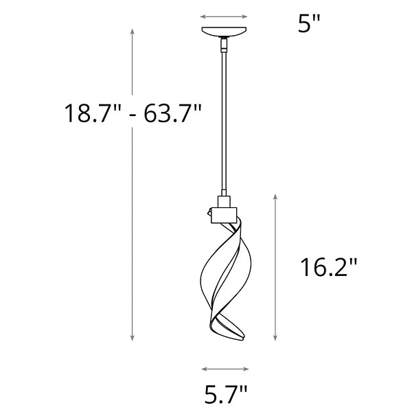 Folio Mini Pendant