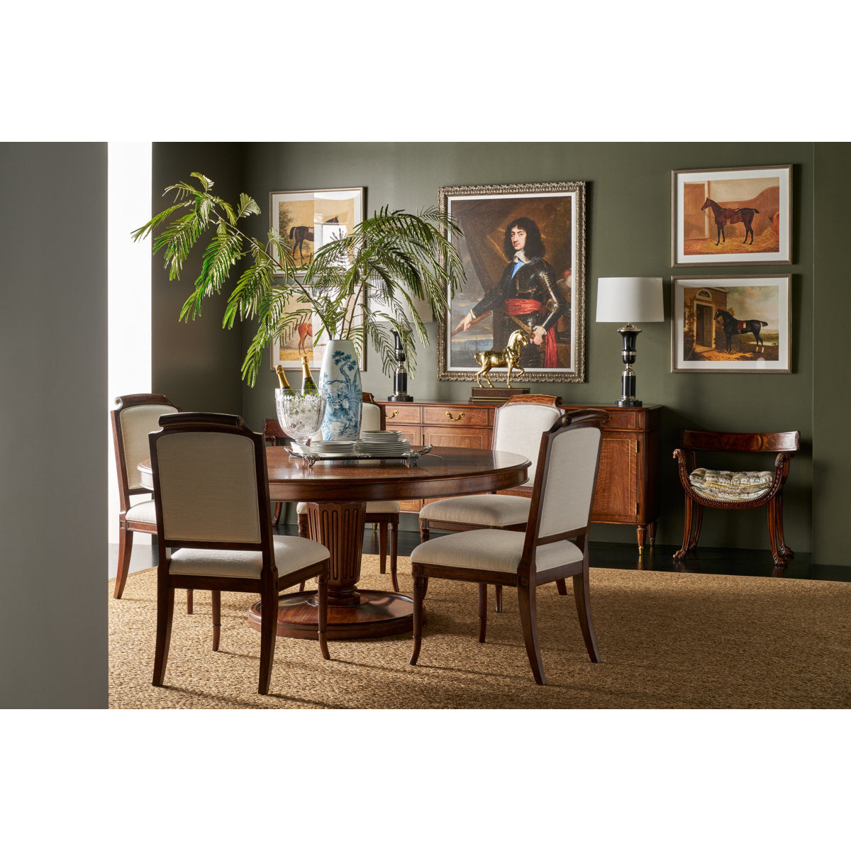 Haddon Round Dining Table