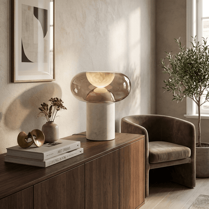 Halo Alabaster Table Lamp