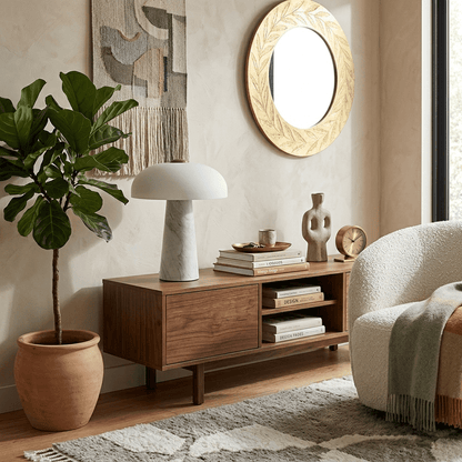Haloire Marble Table Lamp