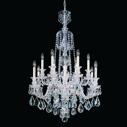 Hamilton 12 - Light Glass Chandelier