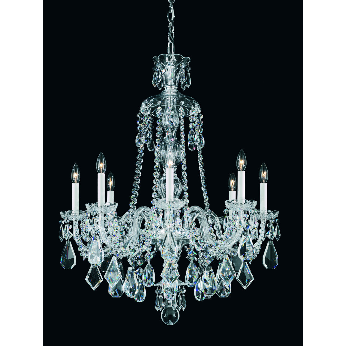 Hamilton 8 - Light Glass Chandelier