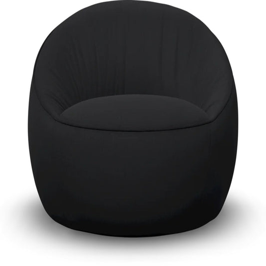 Hana Barrel Chair Chair with Ottoman