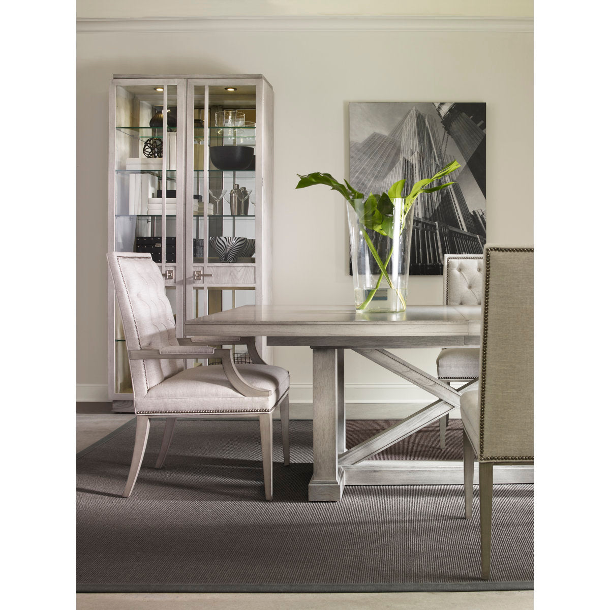 Hanover Button-Back Arm Chair