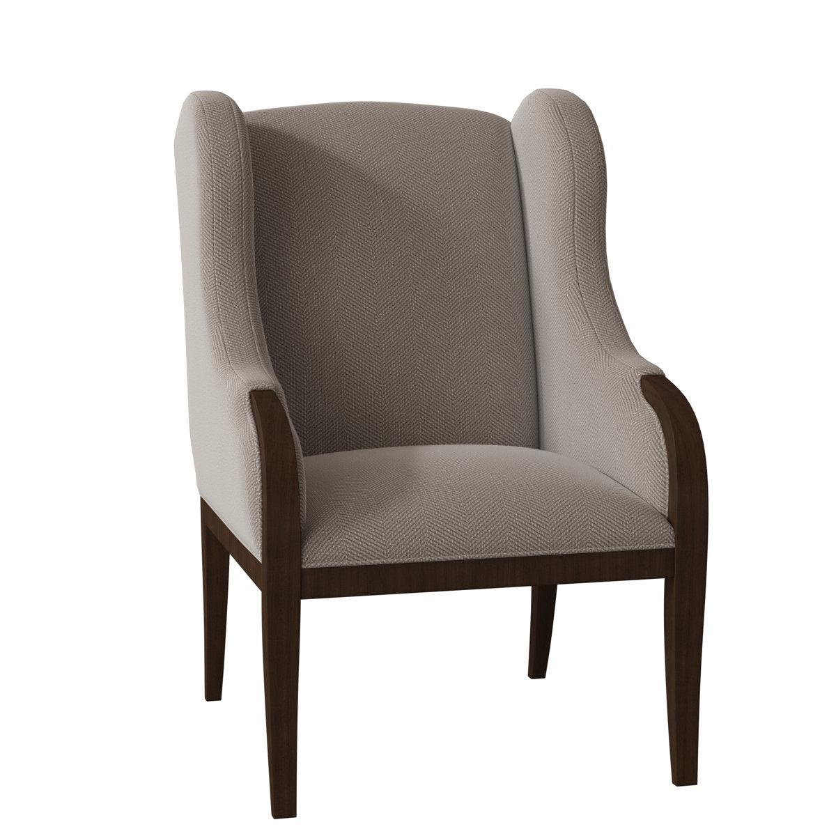 Hawthorne Wingback Chair Chair with Ottoman