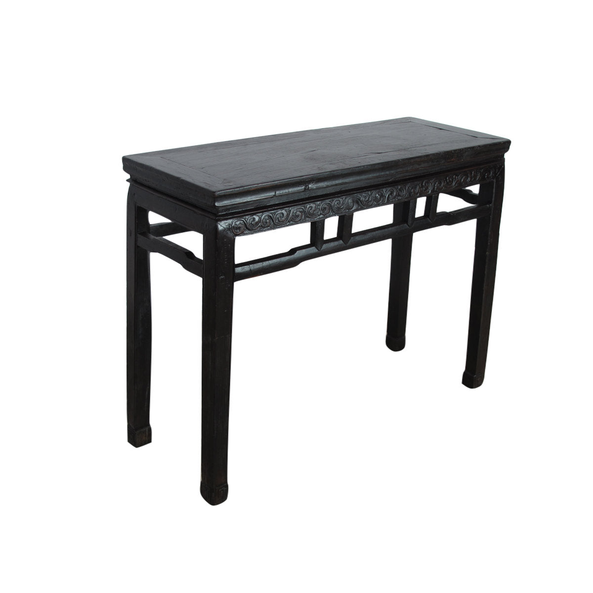 Hebei 43.7'' W Solid Wood Console Table