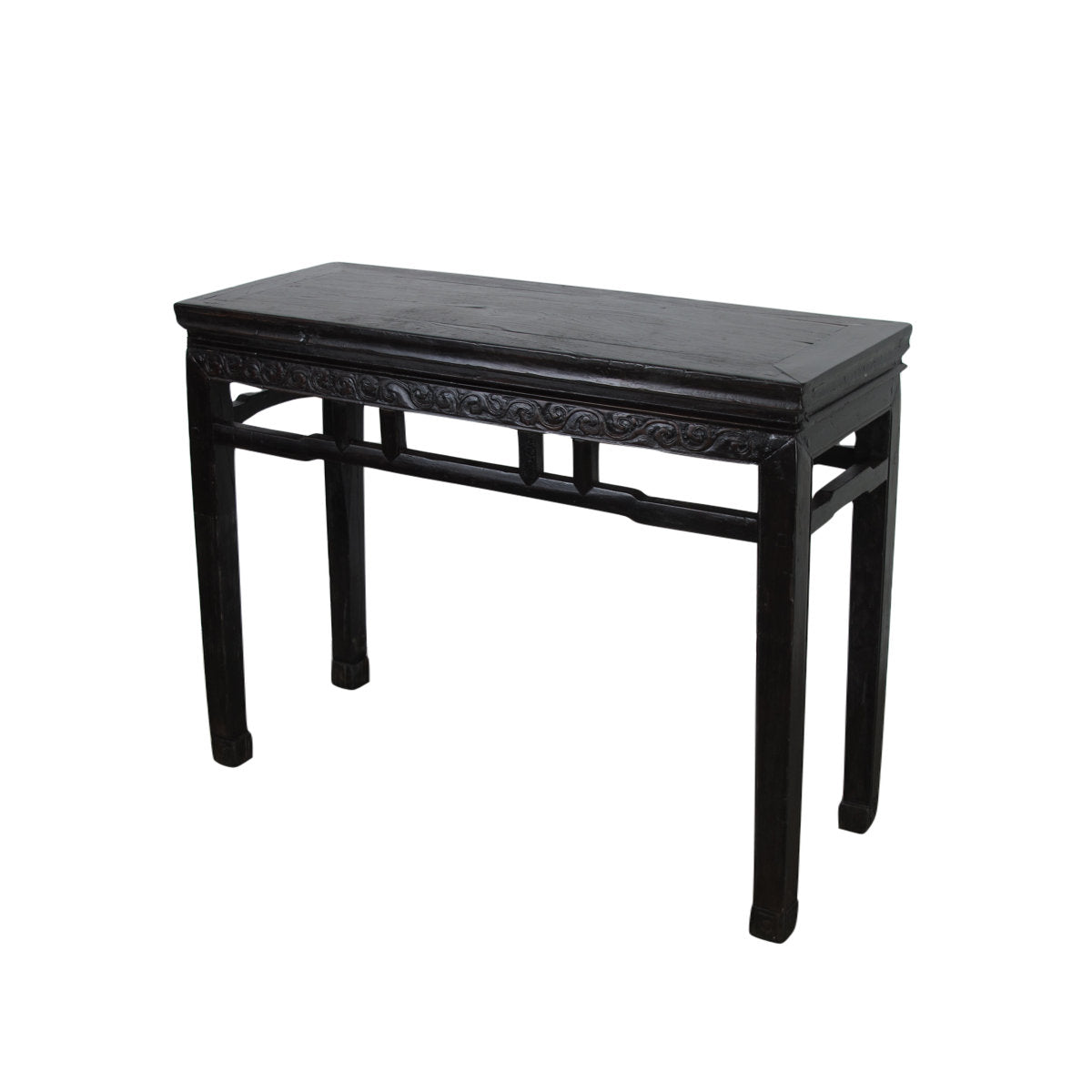 Hebei 43.7'' W Solid Wood Console Table