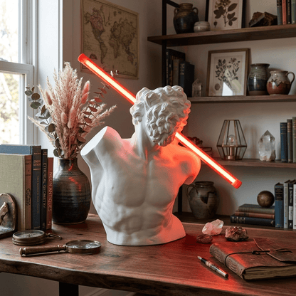 Helios Strike Sculpture Lamp