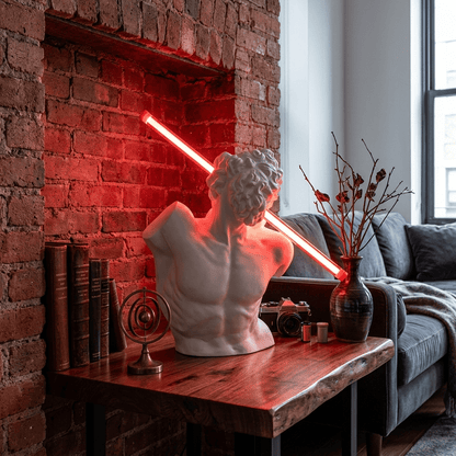 Helios Strike Sculpture Lamp