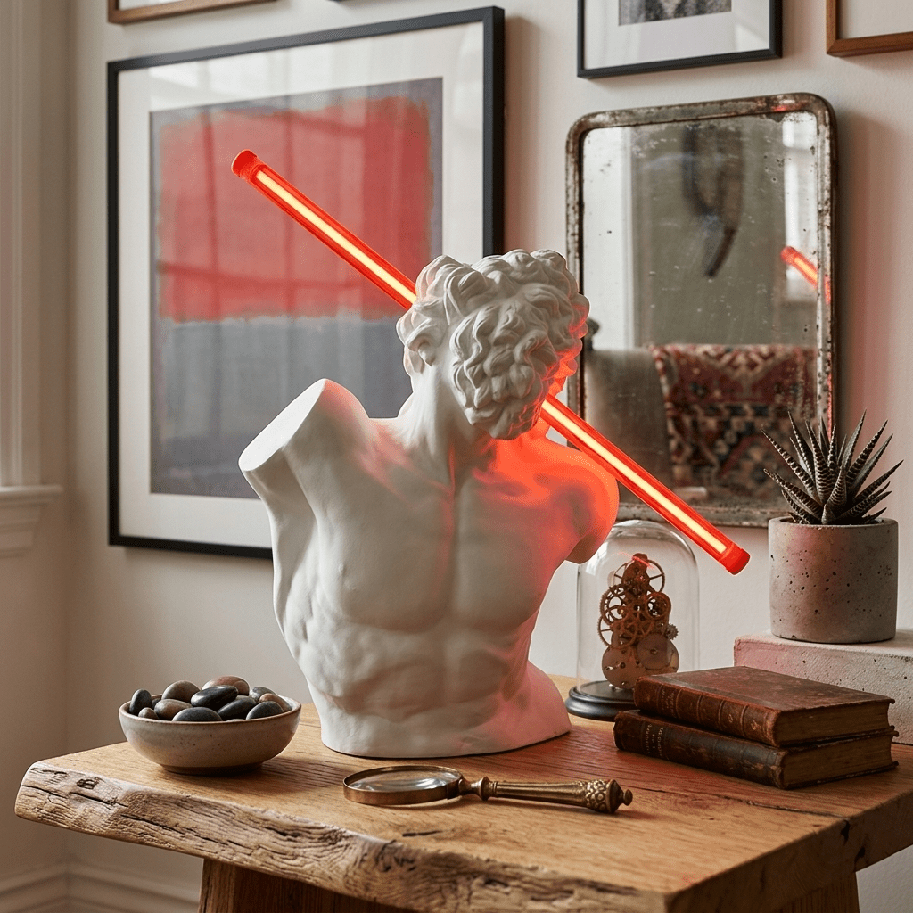 Helios Strike Sculpture Lamp