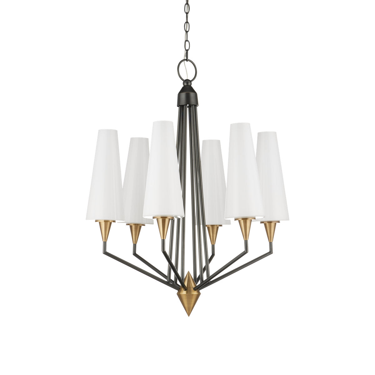 Hennin 6 - Light LED Chandelier
