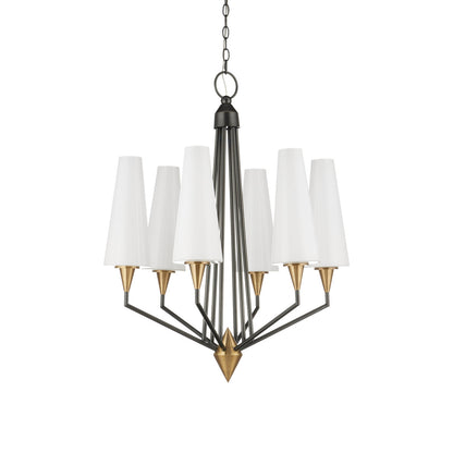Hennin 6 - Light LED Chandelier