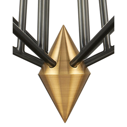 Hennin 6 - Light LED Chandelier