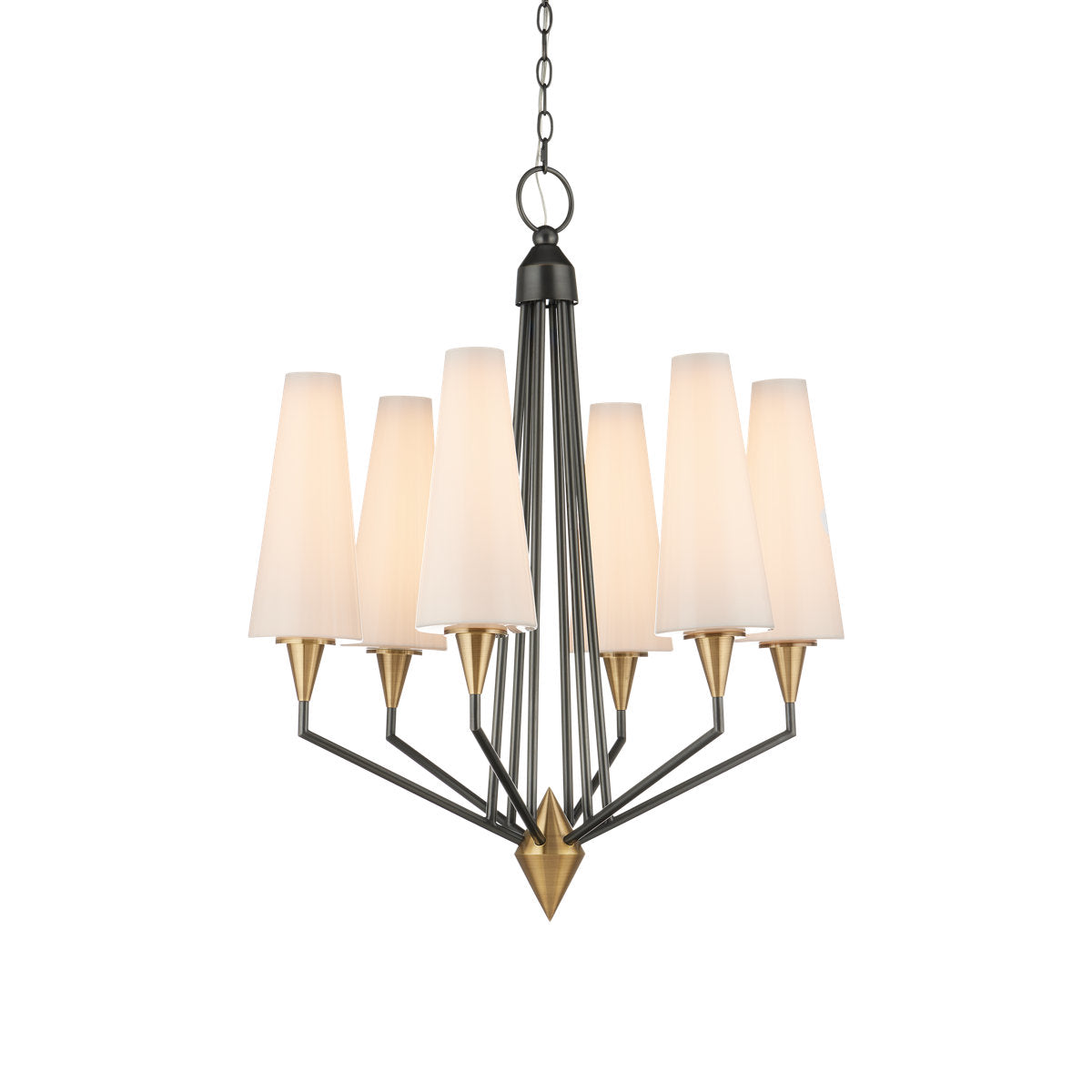 Hennin 6 - Light LED Chandelier