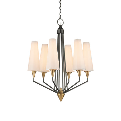 Hennin 6 - Light LED Chandelier