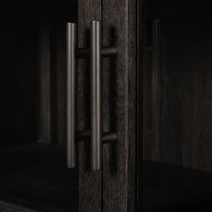 Hepburn Wide Cabinet-Dark Anthracite Oak
