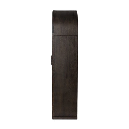 Hepburn Wide Cabinet-Dark Anthracite Oak
