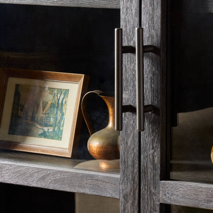 Hepburn Wide Cabinet-Dark Anthracite Oak