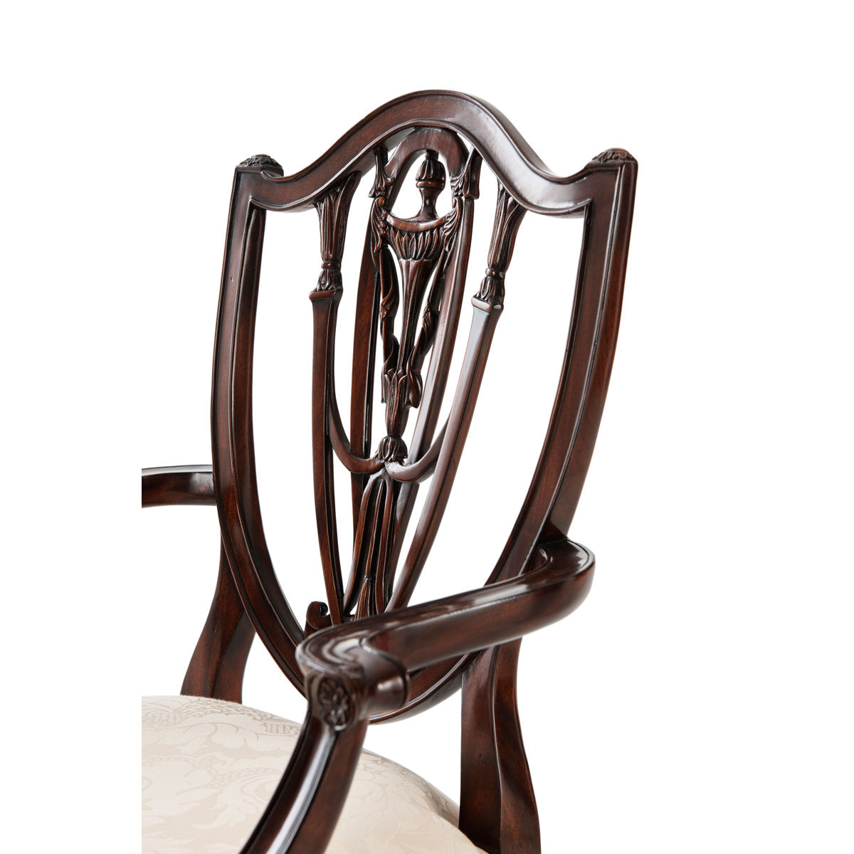 Hidden Upholstered Arm Chair (Set of 2)