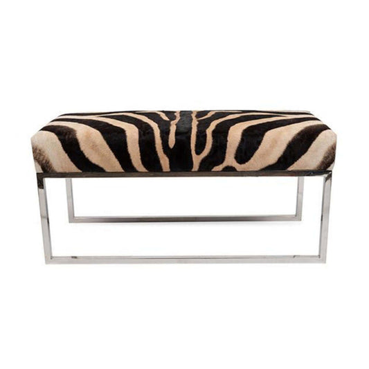 Hide Bench w/ Stainless Steel Legs
